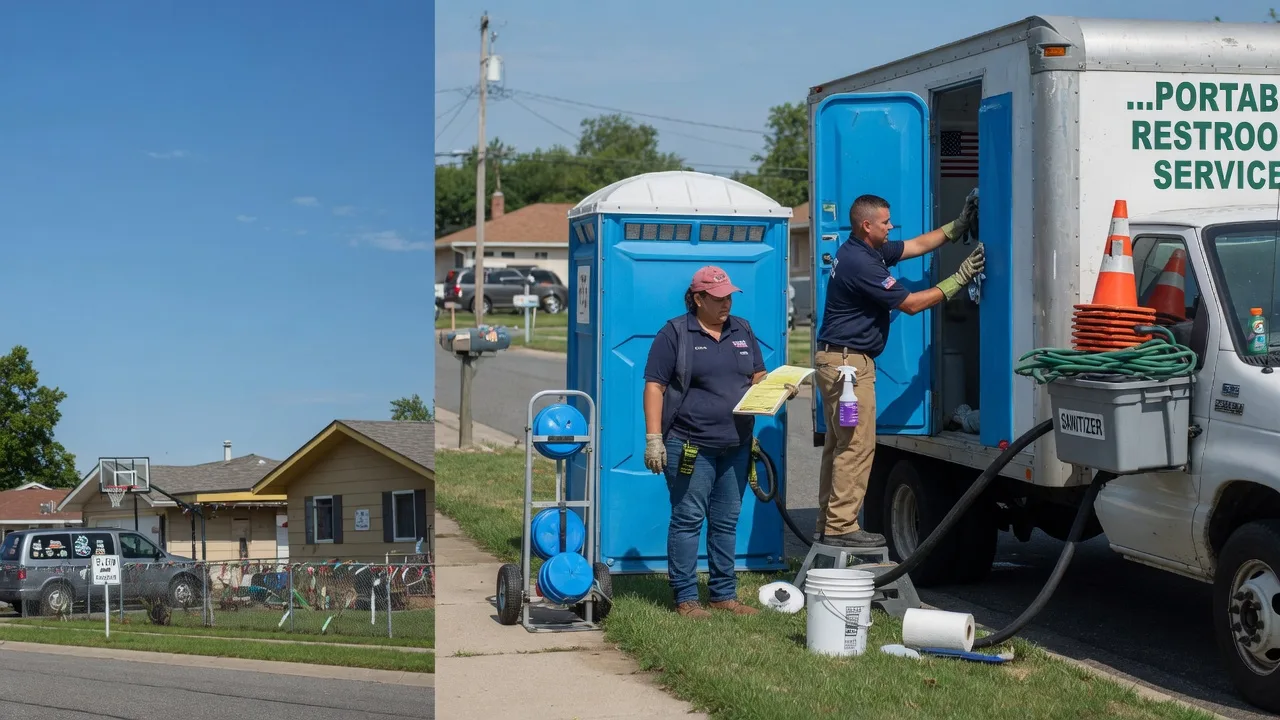 Portable Toilet Rental in Lennox, SD near me
